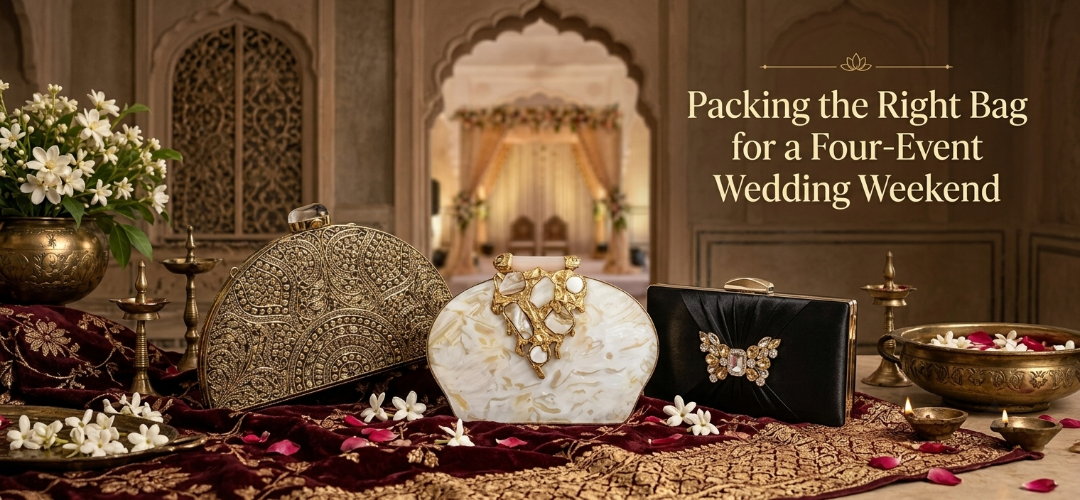 Packing the Right Bag for a Four-Event Wedding Weekend