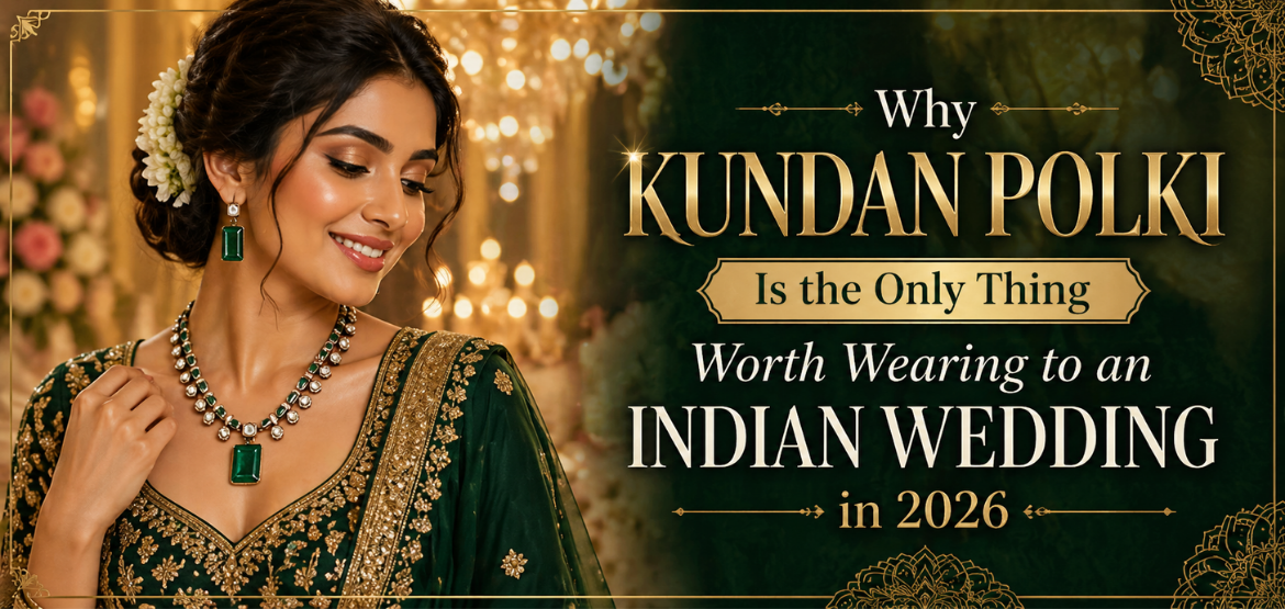 Why Kundan Polki Is the Only Thing Worth Wearing to an Indian Wedding in 2026