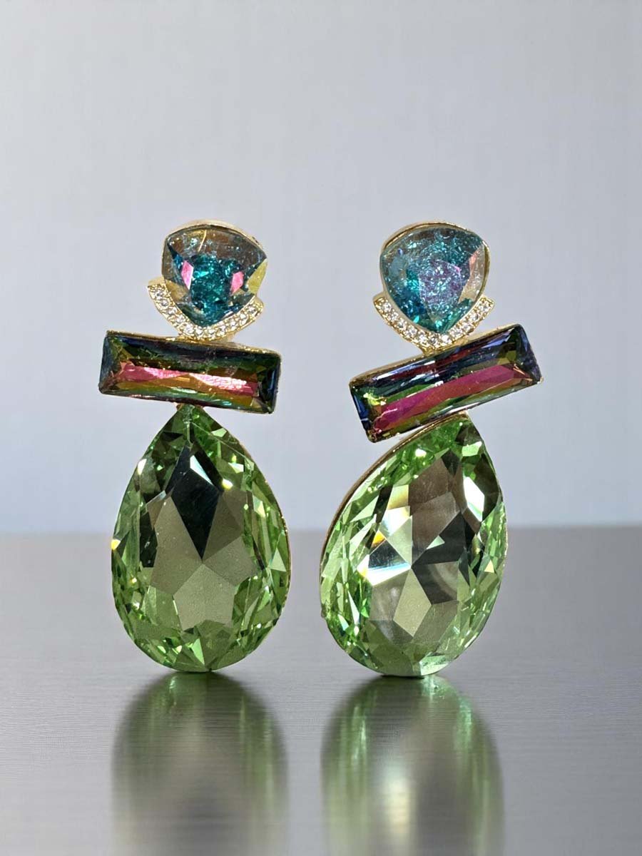 Teardrop Dangle Swarovski Earrings