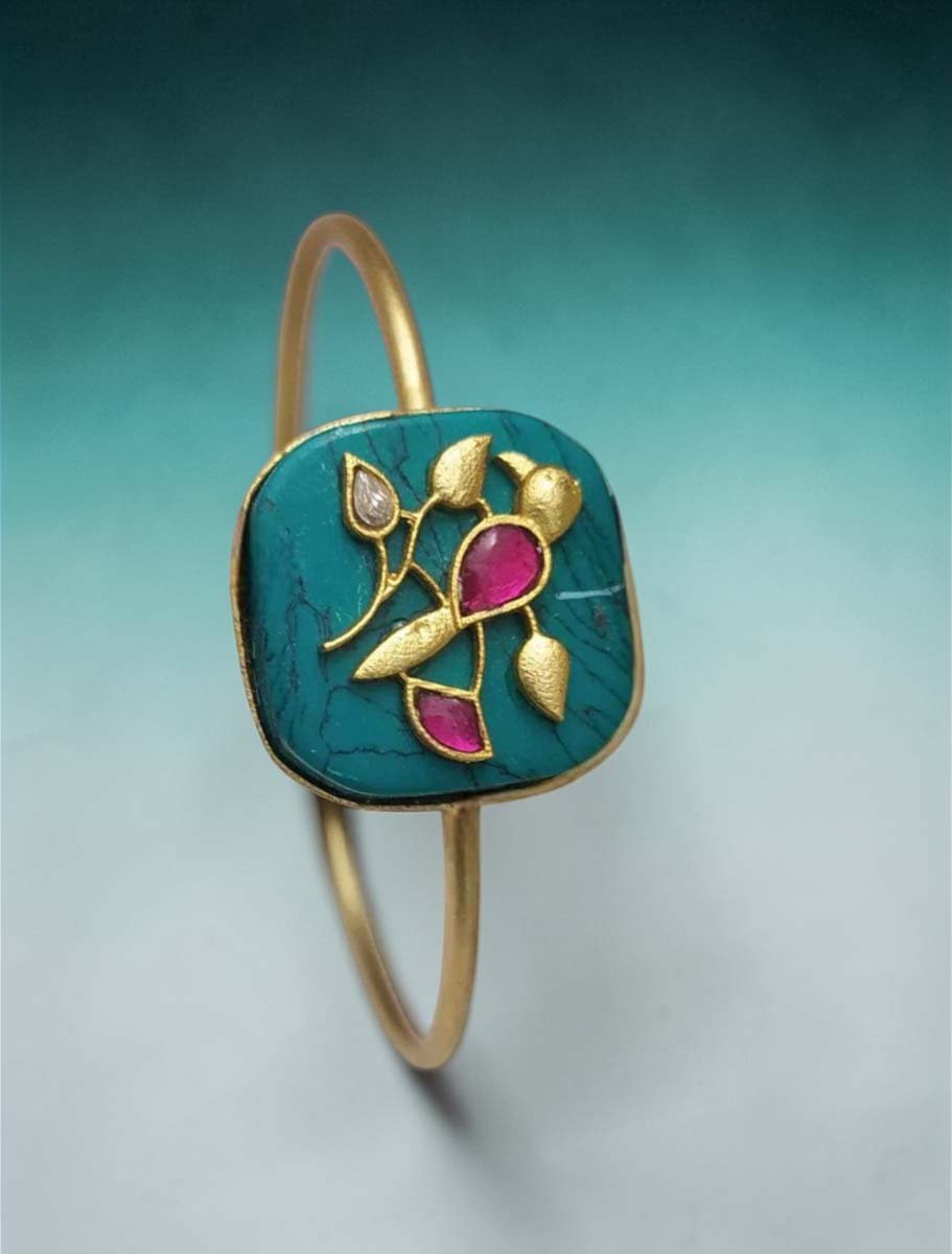 Amrapali Inspired Kada Bracelet