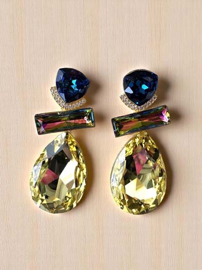 Teardrop Dangle Swarovski Earrings