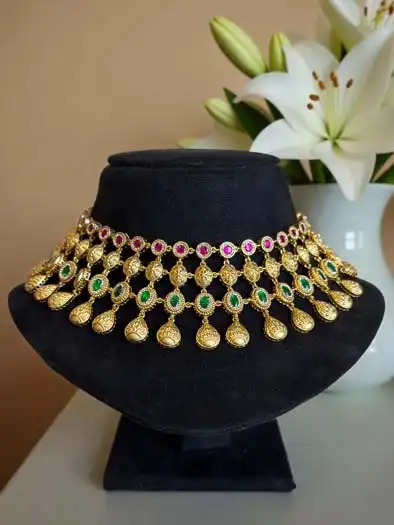 Exquisite Rajwadi Choker Set