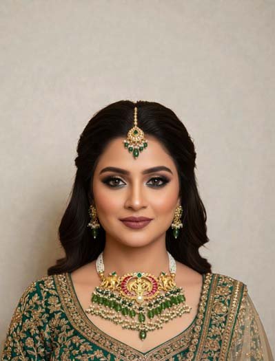 Elegant Pachi Kundan Choker Set