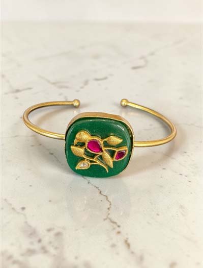Amrapali Inspired Kada Bracelet