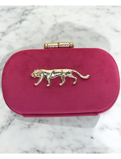 Sabyasachi Inspired Bright Colored Clutches in Velvet