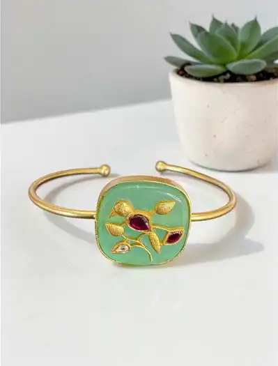 Amrapali Inspired Kada Bracelet